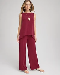 Travelers™ Knit Wide-Leg Pants
