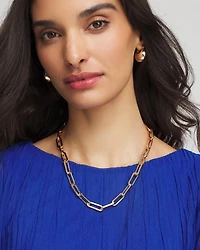 Convertible Three-Strand Chain Necklace