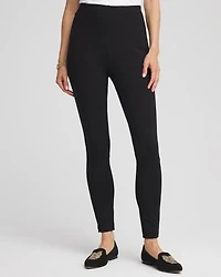 Juliet Slim Zip-Ankle Leggings