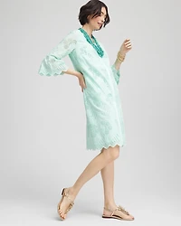 Eyelet Cotton Voile Dress