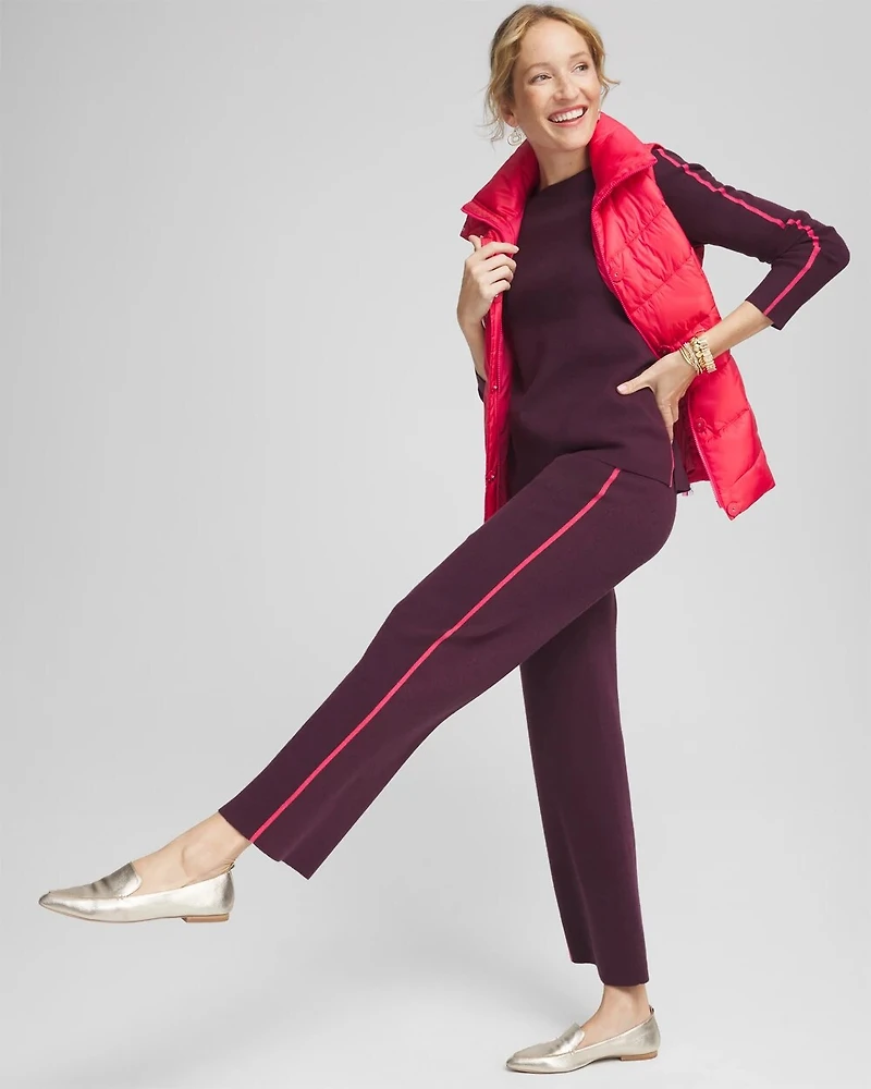 Zenergy® Luxe Side Stripe Ankle Pants