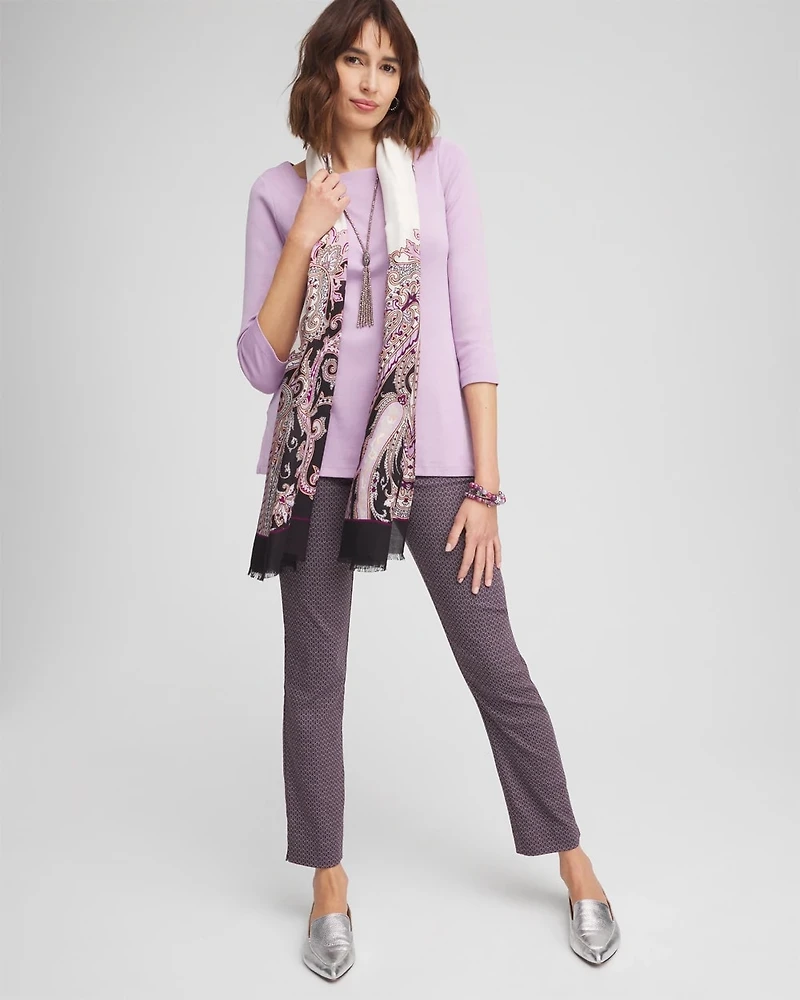 Pima Cotton Square-Neck Tunic