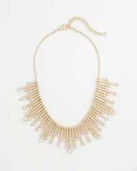 Chico’s Originals Gold Slice & Gem Bib