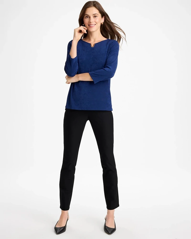 Travelers™ Embellished V-Neck Top