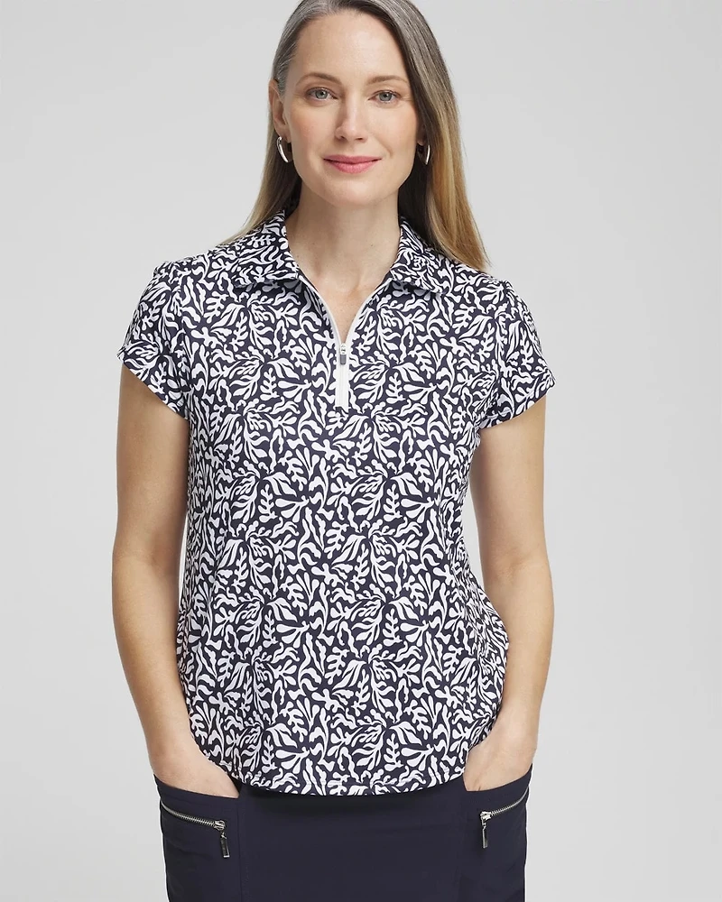 Zenergy® UPF Reef Cap Sleeve Polo