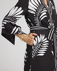 Tie-Front Long Kimono