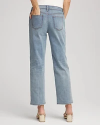 Girlfriend Straight Ankle Jeans