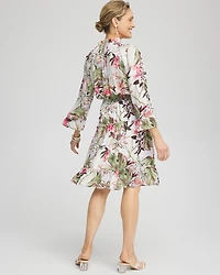 Ruffle Bell Sleeve Dress