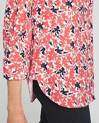 No Iron™ Warm Floral Shirt