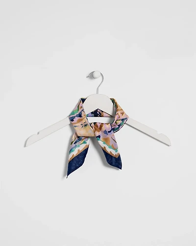 Woven Printed Square Scarf