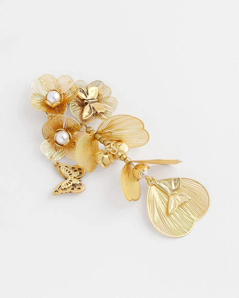 Statement Butterfly Filigree Earrings