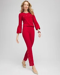 Juliet Embellished Ankle Pants