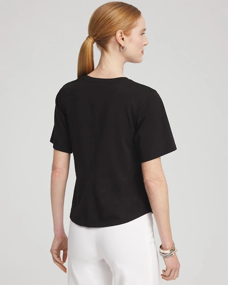 Modern Fit & Flare Tee
