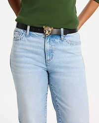 Green Eyed Leopard Trouser Belt