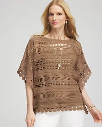 Crochet Lace Poncho