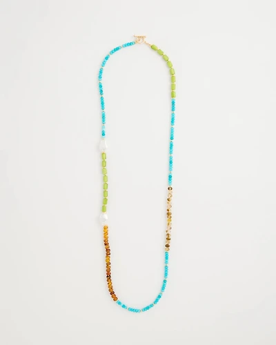 Resin Single-Strand Necklace