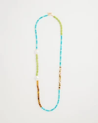Resin Single-Strand Necklace