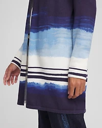 Stripe Ombre Duster Cardigan
