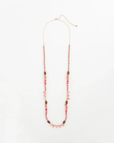 Beaded Single Strand Necklace
