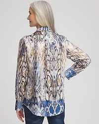 Ombre Snake Print Tunic