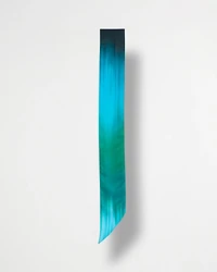 Printed Tie-Dye Skinny Scarf