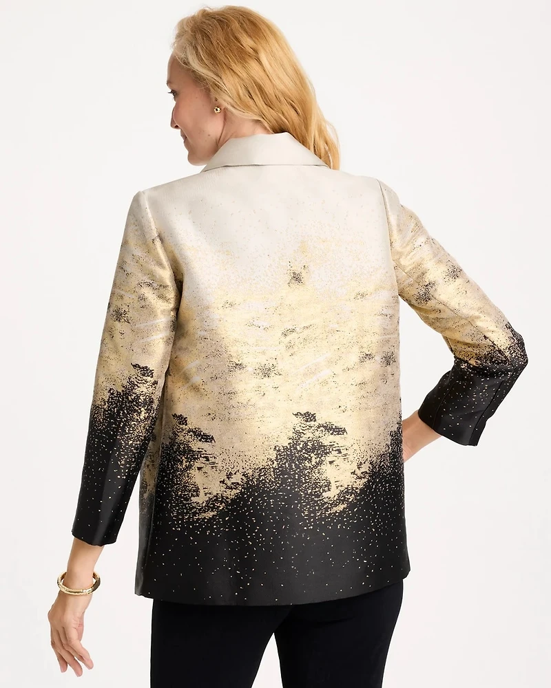 Travelers™ Collection Metallic Jacquard Jacket