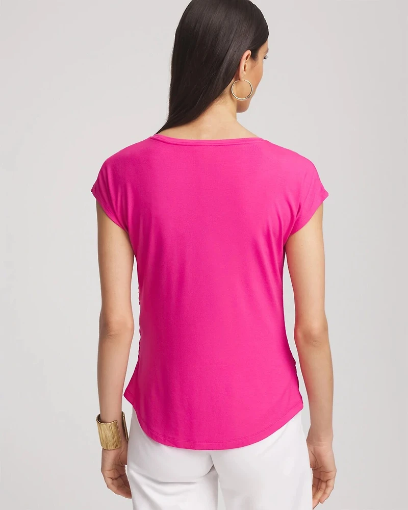 Cap Sleeve Dolman Tee
