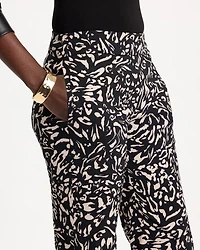 Floral Brigitte™ Straight Crop Pants