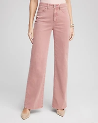So Slimming® High Rise Wide Leg Jeans