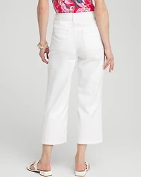 Cropped Wide Leg Jeans
