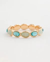 Quartz Stone Large Stretch Bracelet