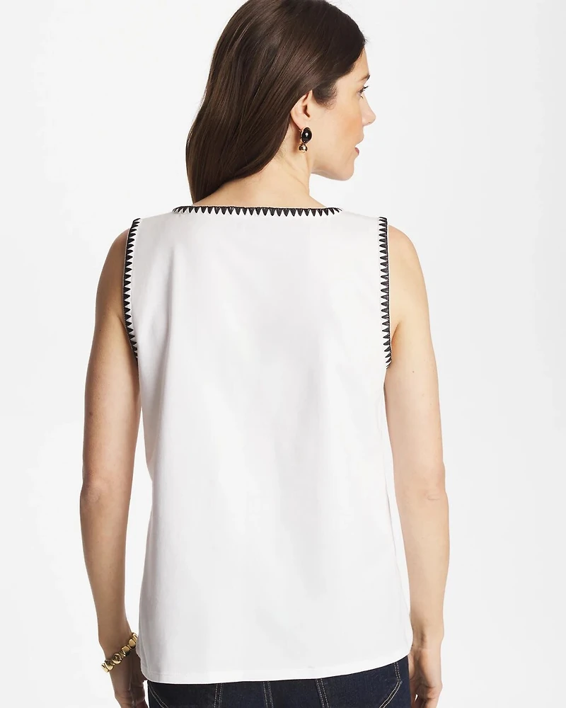 Contour Cotton™ Square Neck Tank