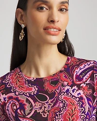 Touch of Cool™ Paisley Layering Tee