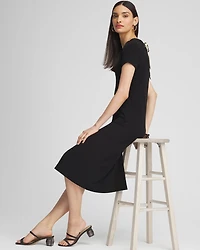 Travelers™ Fit and Flare Tie Back Dress