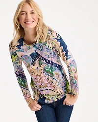Paisley Touch of Cool™ Layering Tee