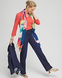 V-neck 3/4 Sleeve Tee