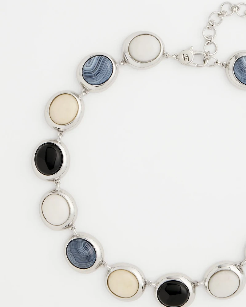 Short Polka Dot Collar