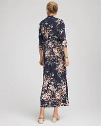 Knit Pleated Maxi Dress