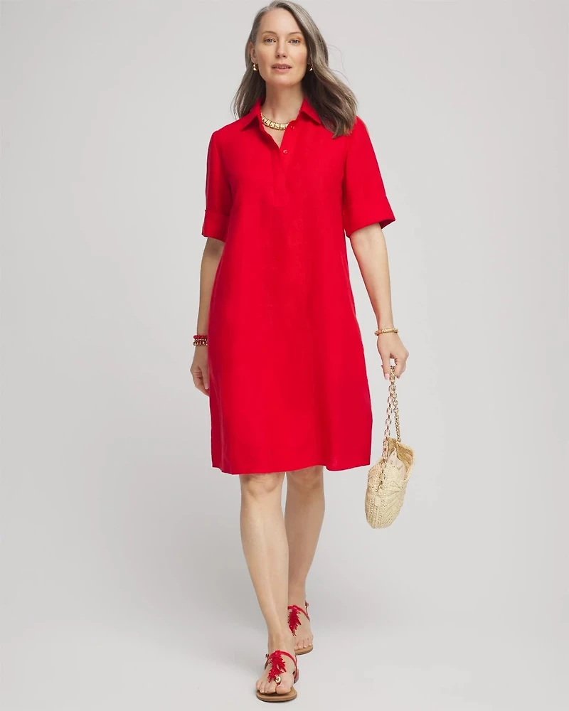 Linen Shirtdress
