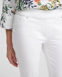 No Stain 21" Triple Fray Pull-on Capris