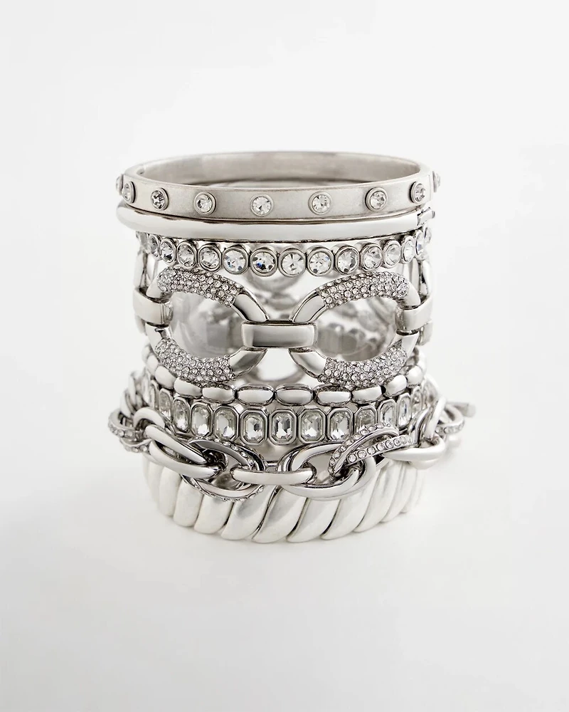 Pave Link Toggle Bracelet