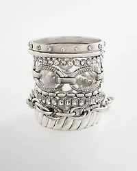 Pave Link Toggle Bracelet