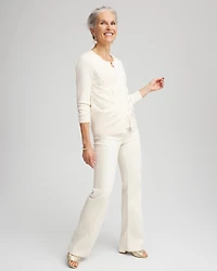 Ella Embellished Crewneck Cardigan
