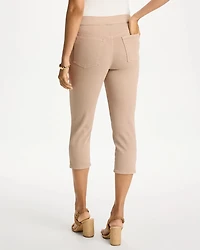 Pull-On Capri Jeans