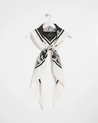 Printed Triangle Neckerchief Scarf