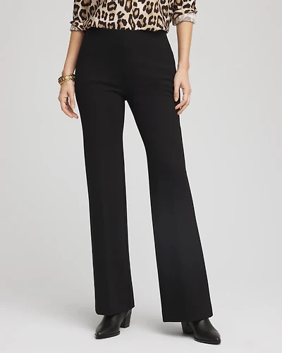 Juliet Wide-Leg Ponte Pants