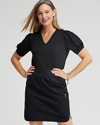 Poplin Ribbed Skort