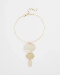 Linear Reversible Pendant Necklace