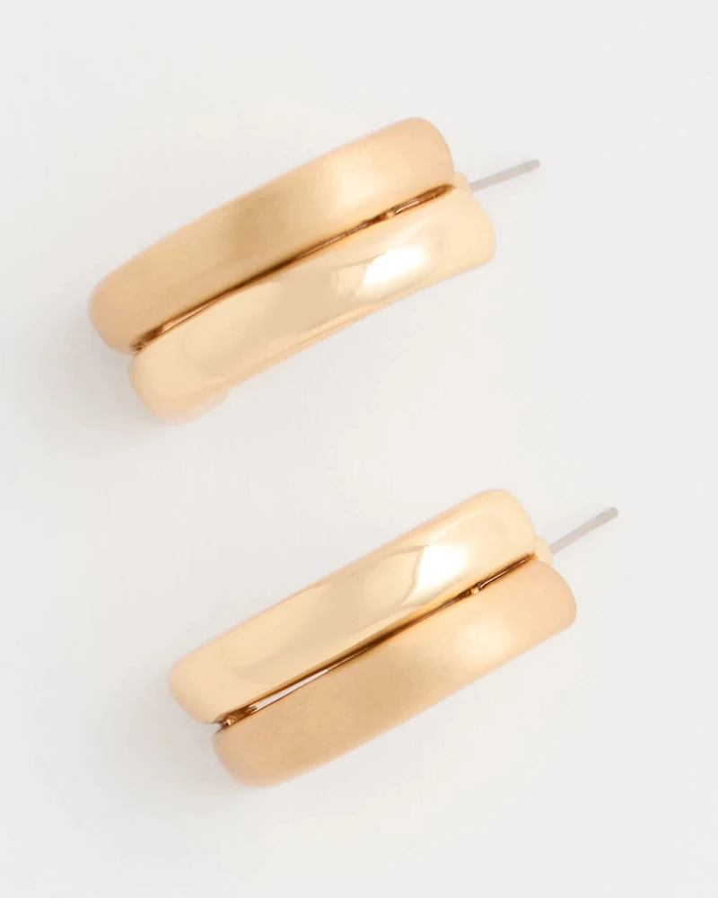 Double Hoop Earrings