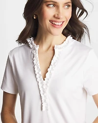 Zenergy® UPF Ruffle Polo